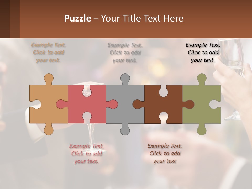 Coastal Caucasian Beach PowerPoint Template