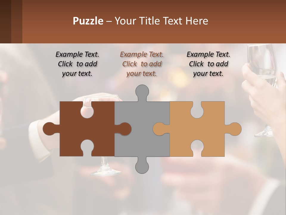 Coastal Caucasian Beach PowerPoint Template