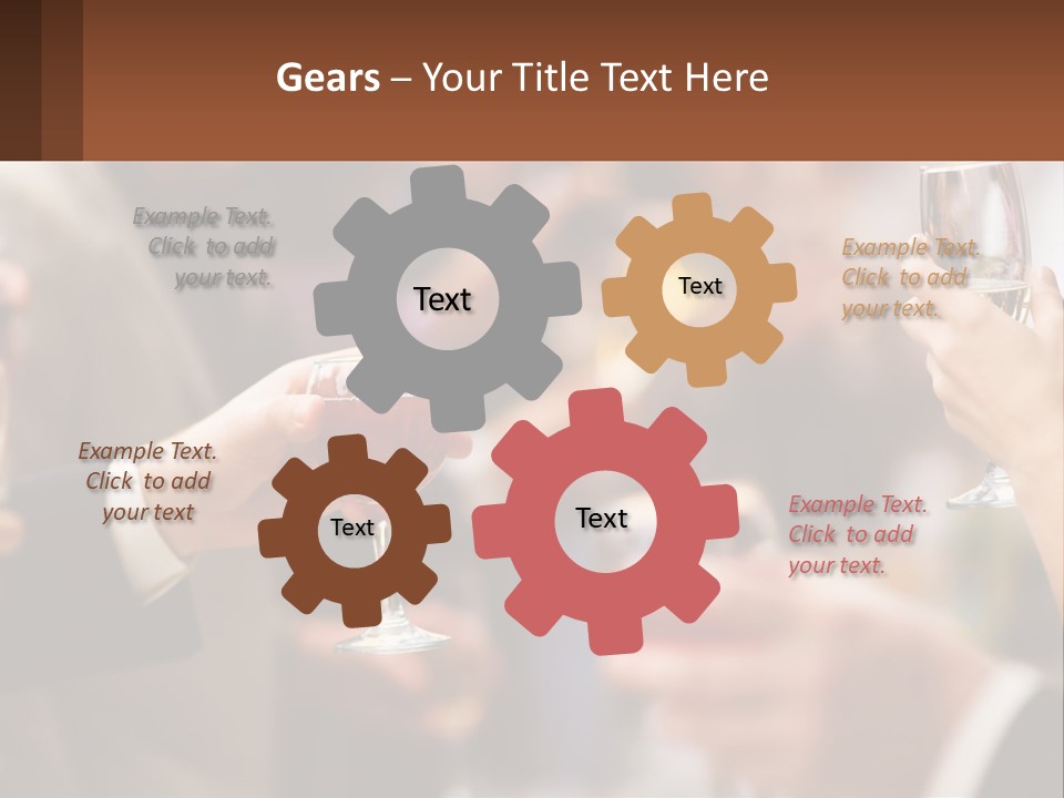 Coastal Caucasian Beach PowerPoint Template