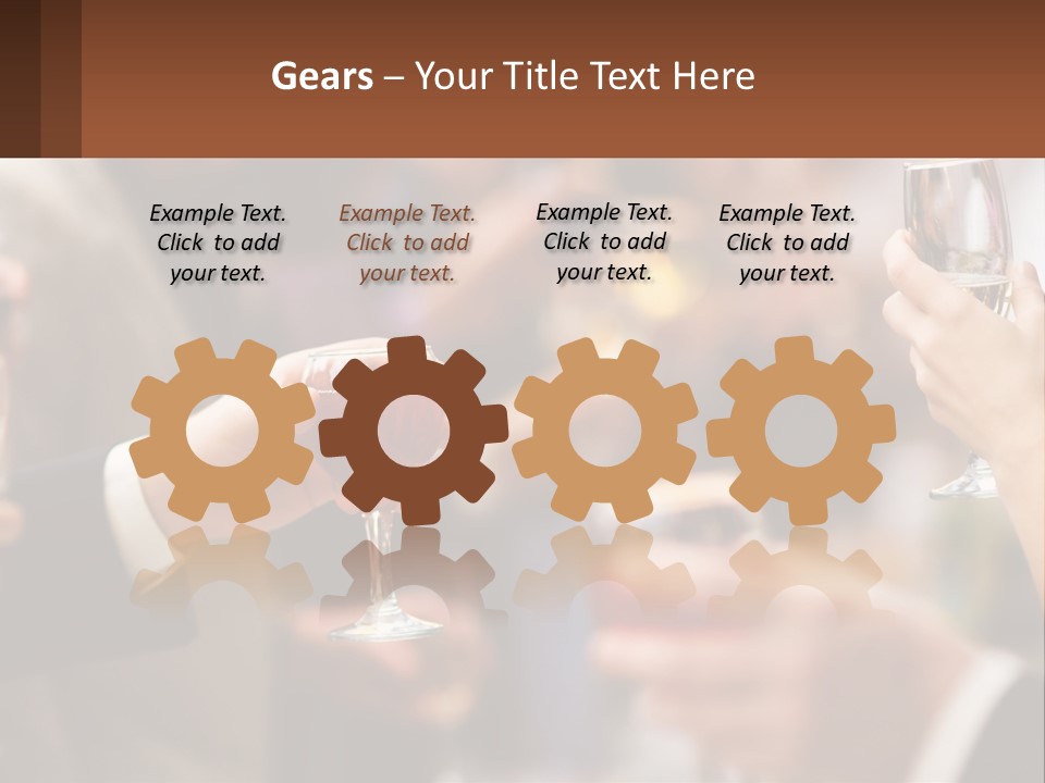 Coastal Caucasian Beach PowerPoint Template