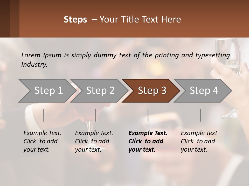 Coastal Caucasian Beach PowerPoint Template