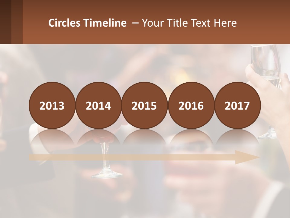 Coastal Caucasian Beach PowerPoint Template