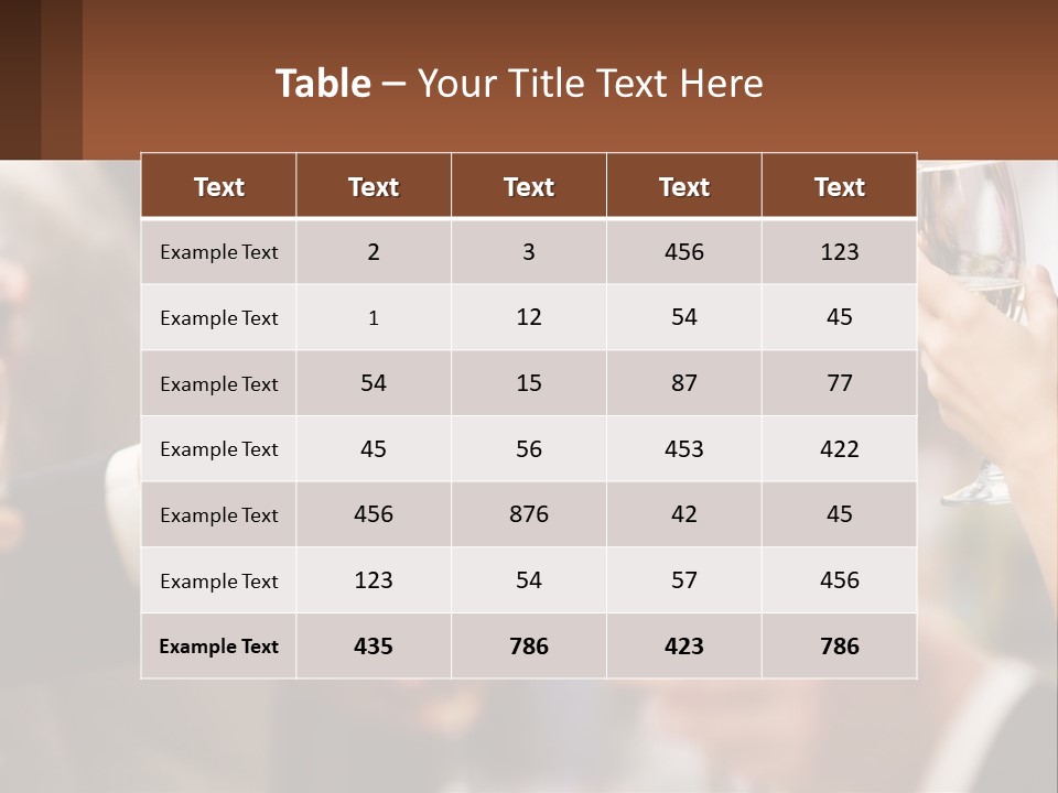 Coastal Caucasian Beach PowerPoint Template