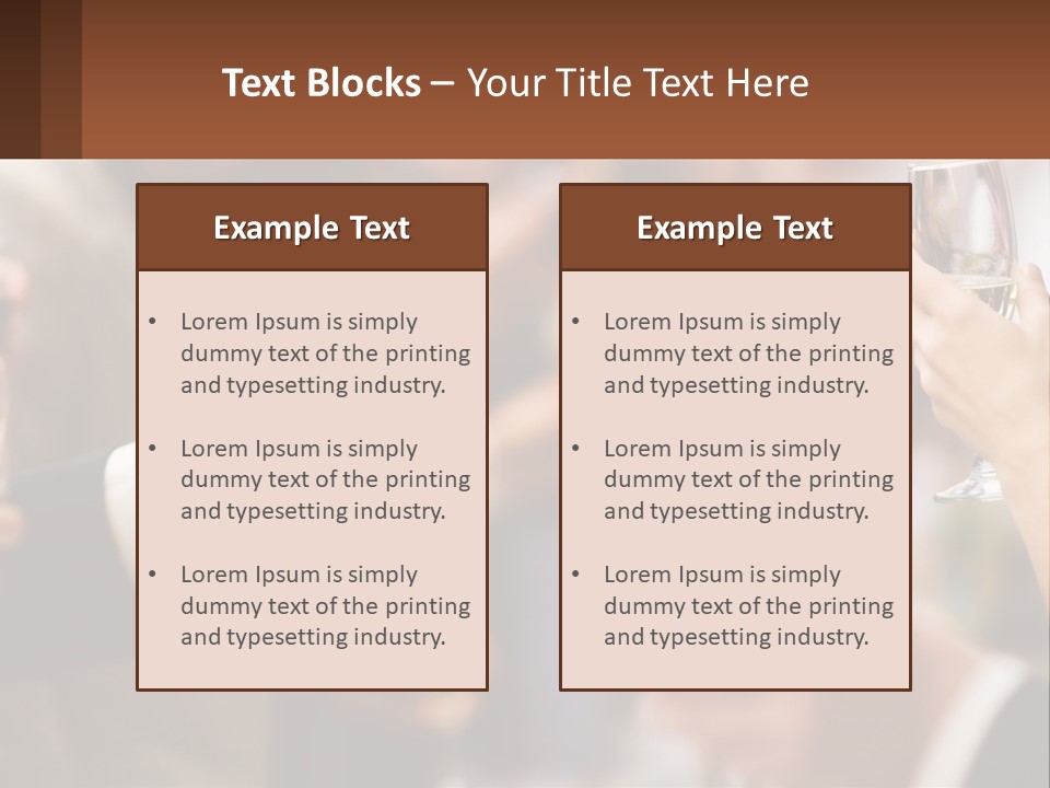 Coastal Caucasian Beach PowerPoint Template