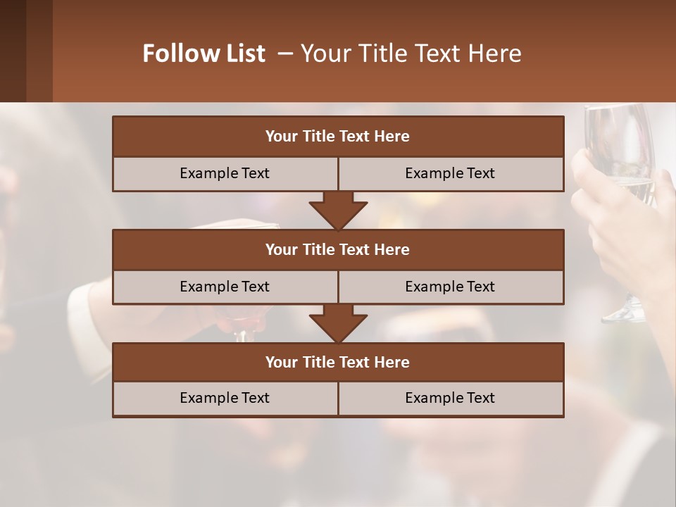 Coastal Caucasian Beach PowerPoint Template