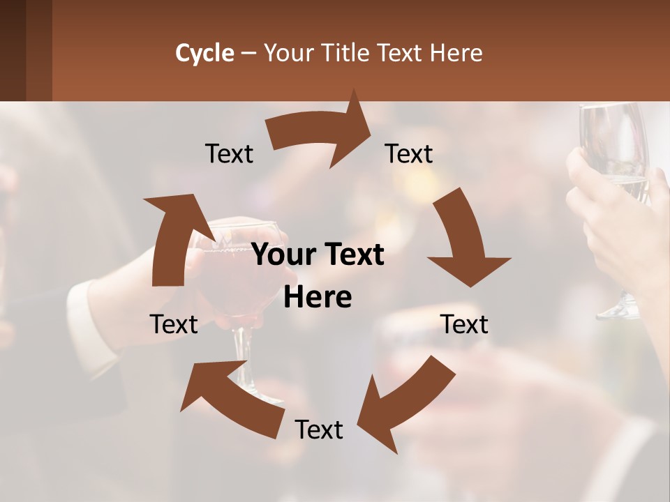 Coastal Caucasian Beach PowerPoint Template