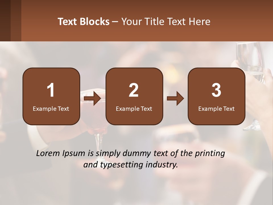 Coastal Caucasian Beach PowerPoint Template