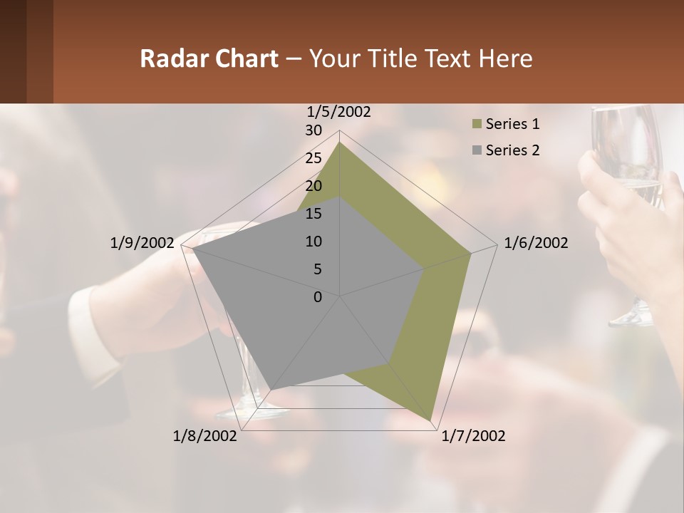 Coastal Caucasian Beach PowerPoint Template