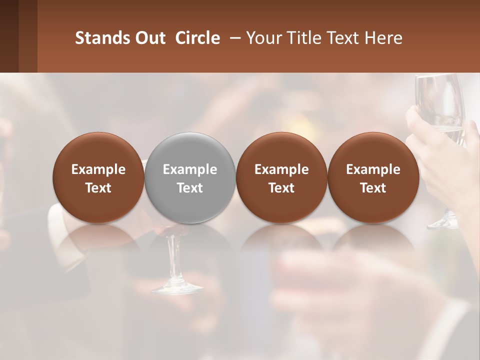 Coastal Caucasian Beach PowerPoint Template