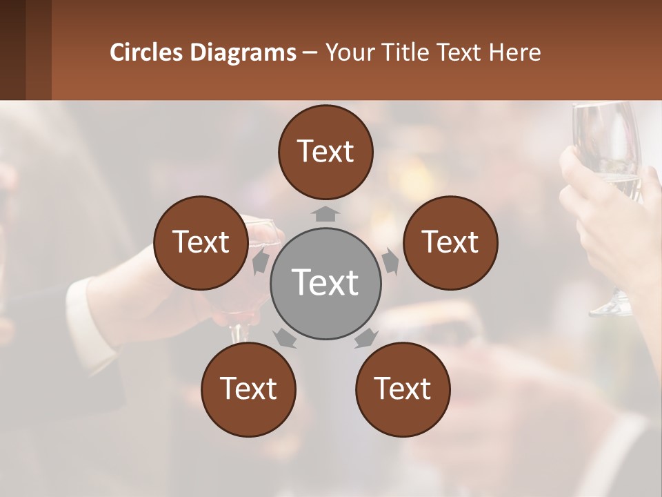 Coastal Caucasian Beach PowerPoint Template