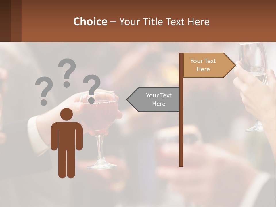 Coastal Caucasian Beach PowerPoint Template