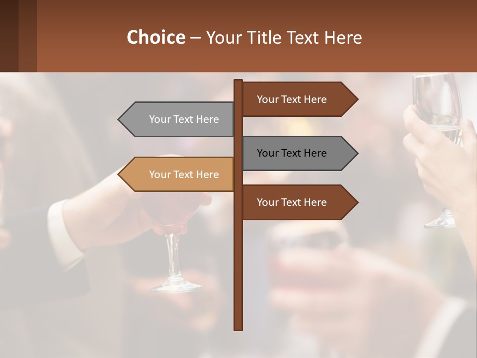 Coastal Caucasian Beach PowerPoint Template