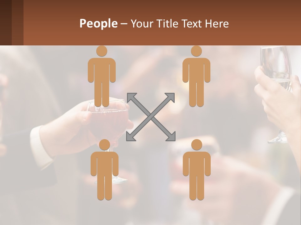 Coastal Caucasian Beach PowerPoint Template