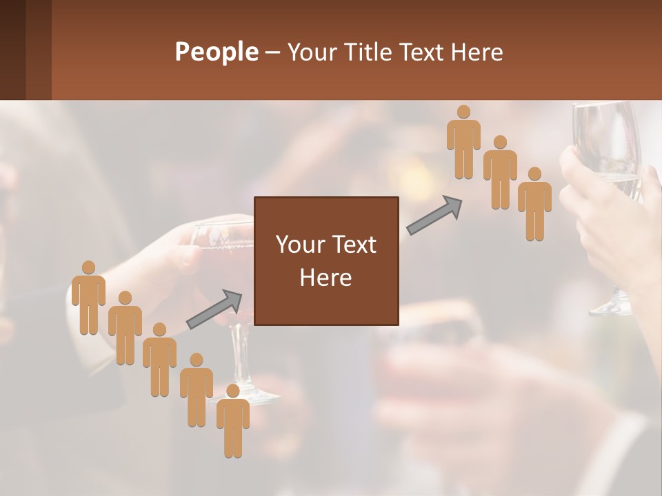 Coastal Caucasian Beach PowerPoint Template