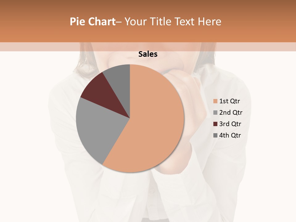 Portrait Lifestyle Elderly PowerPoint Template