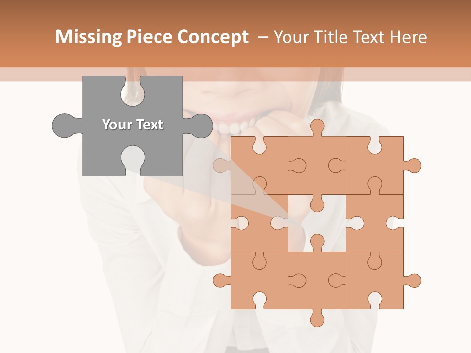 Portrait Lifestyle Elderly PowerPoint Template