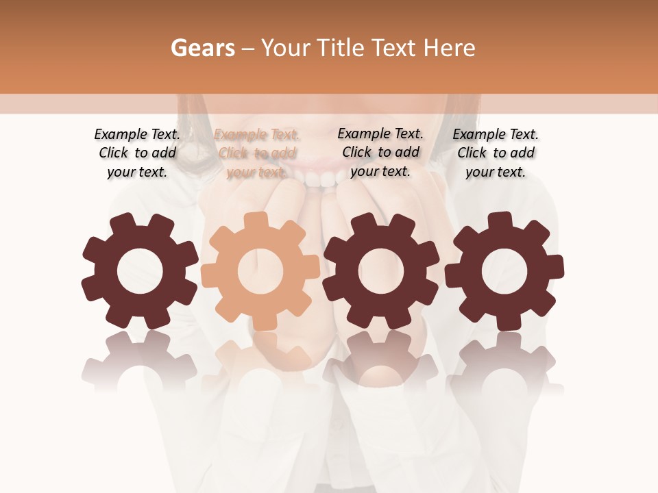 Portrait Lifestyle Elderly PowerPoint Template