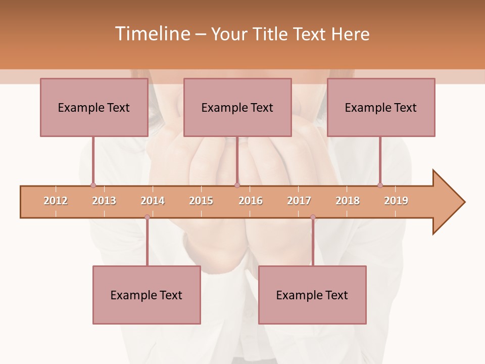 Portrait Lifestyle Elderly PowerPoint Template