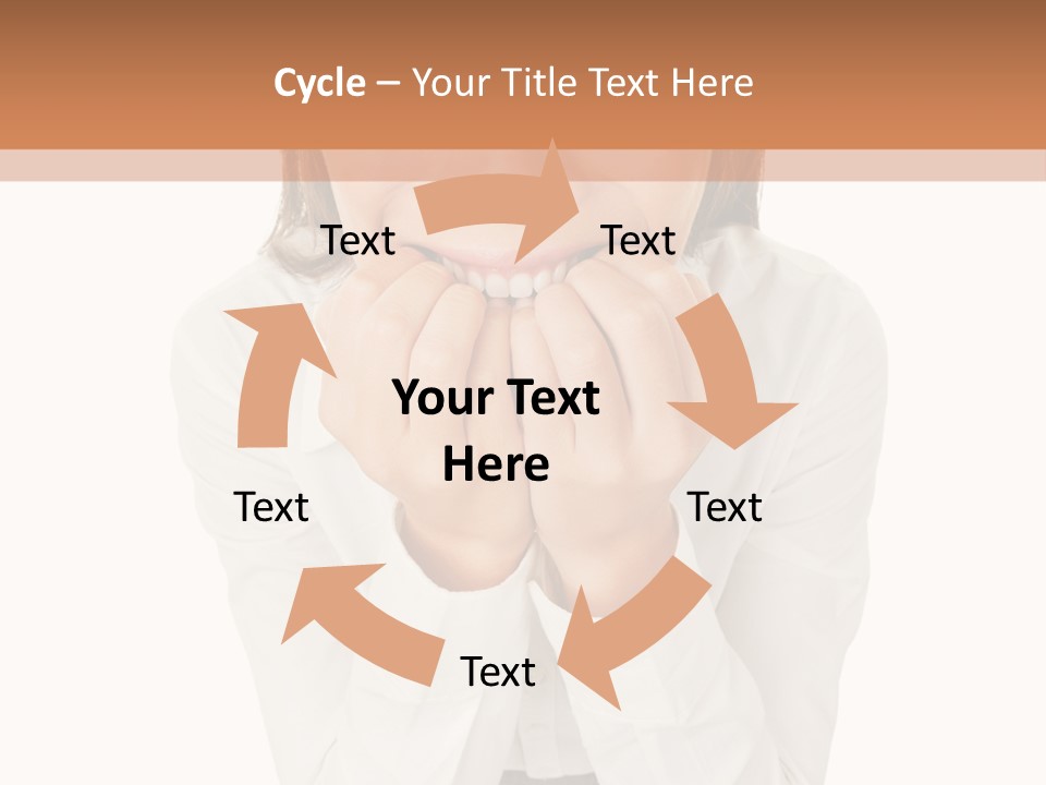 Portrait Lifestyle Elderly PowerPoint Template