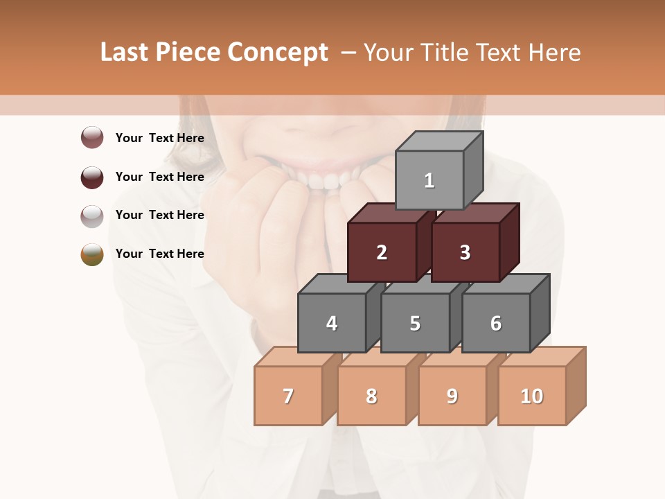 Portrait Lifestyle Elderly PowerPoint Template