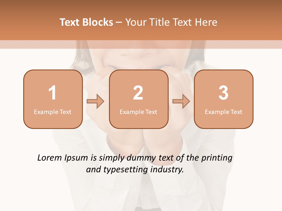 Portrait Lifestyle Elderly PowerPoint Template