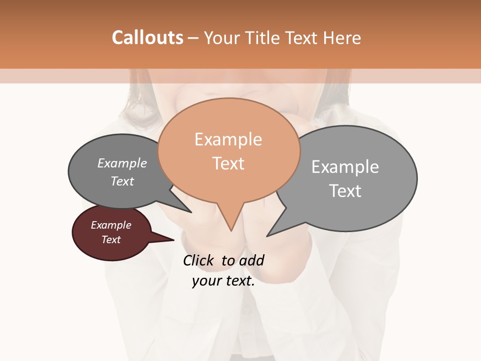 Portrait Lifestyle Elderly PowerPoint Template