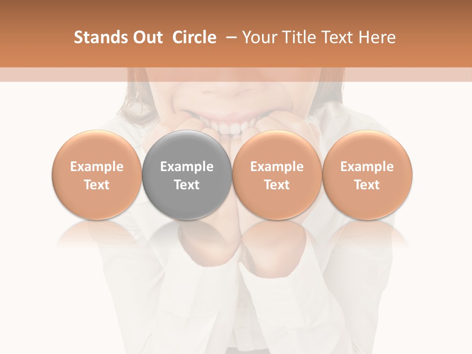 Portrait Lifestyle Elderly PowerPoint Template