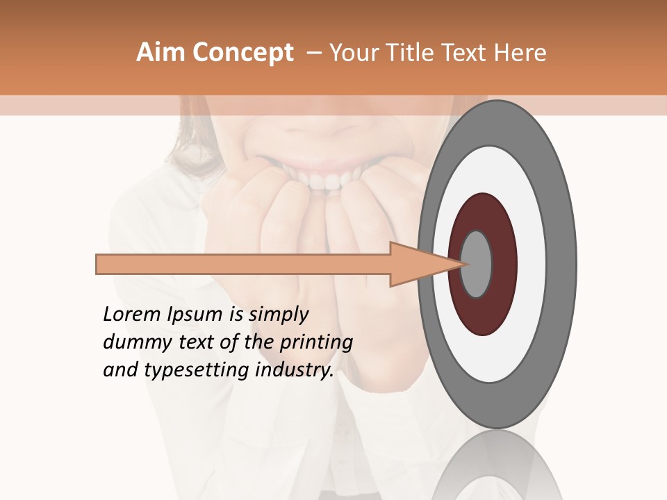 Portrait Lifestyle Elderly PowerPoint Template