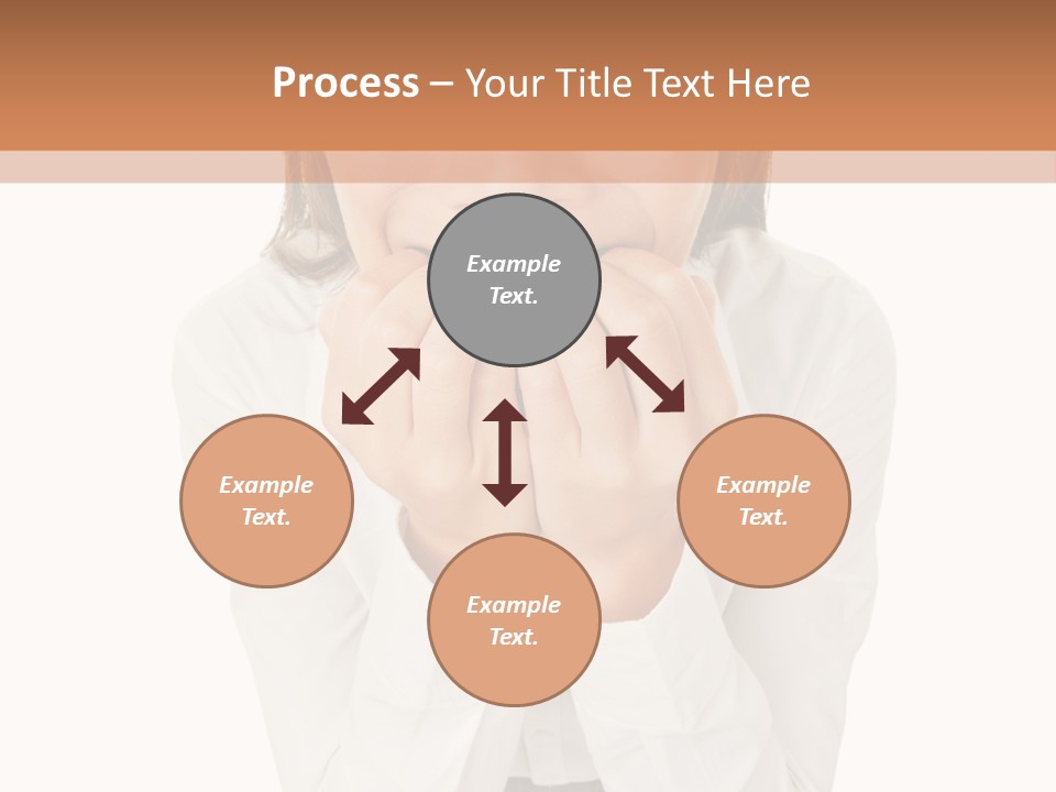 Portrait Lifestyle Elderly PowerPoint Template