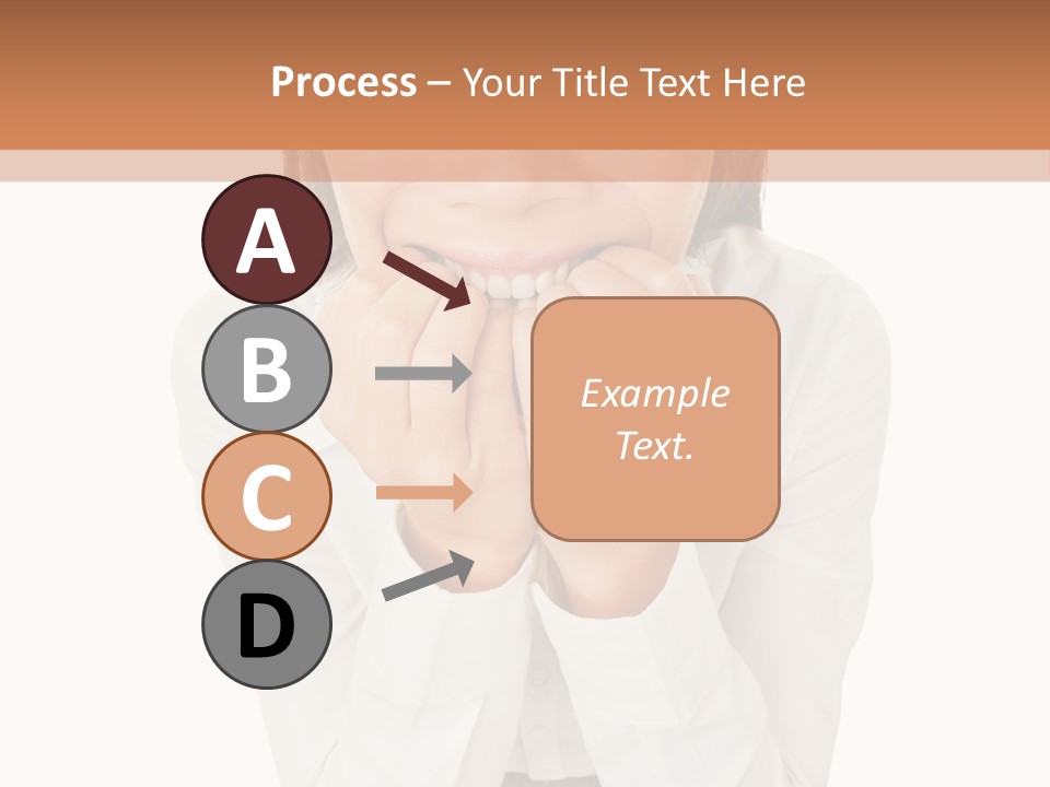 Portrait Lifestyle Elderly PowerPoint Template