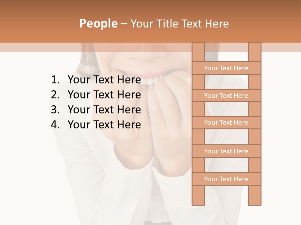 Portrait Lifestyle Elderly PowerPoint Template