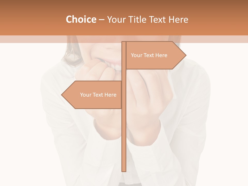 Portrait Lifestyle Elderly PowerPoint Template