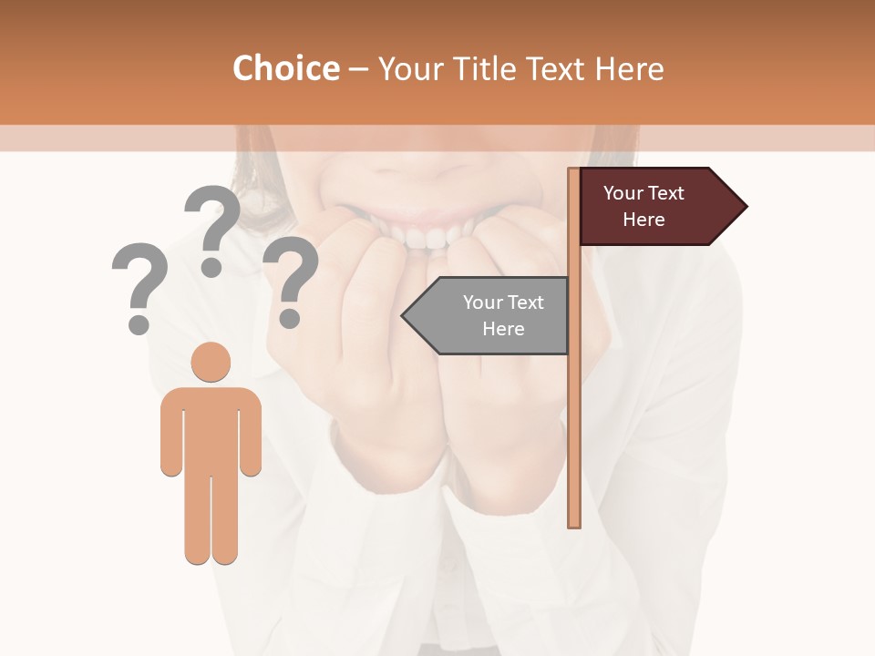 Portrait Lifestyle Elderly PowerPoint Template