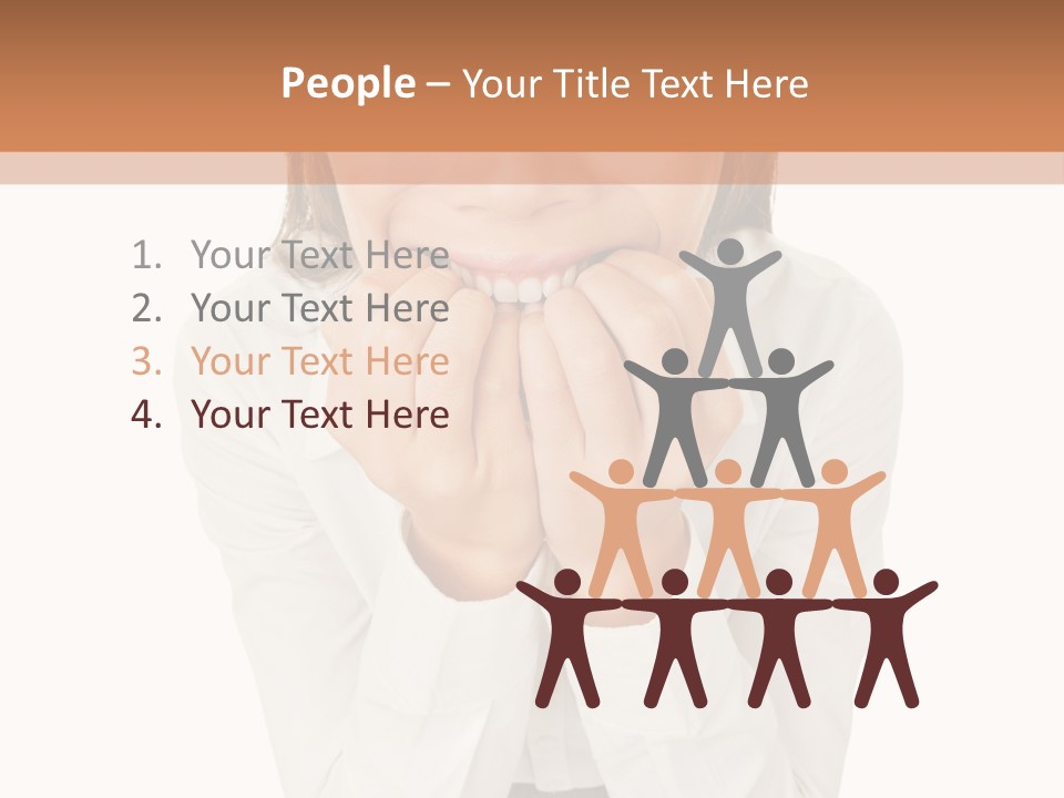 Portrait Lifestyle Elderly PowerPoint Template