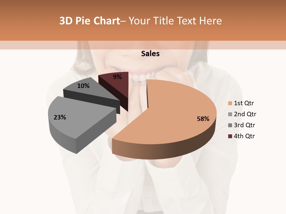 Portrait Lifestyle Elderly PowerPoint Template