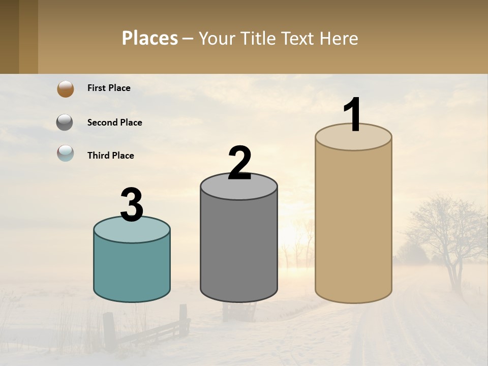 Sand Lifestyle White PowerPoint Template