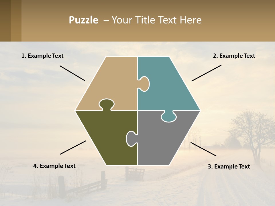 Sand Lifestyle White PowerPoint Template