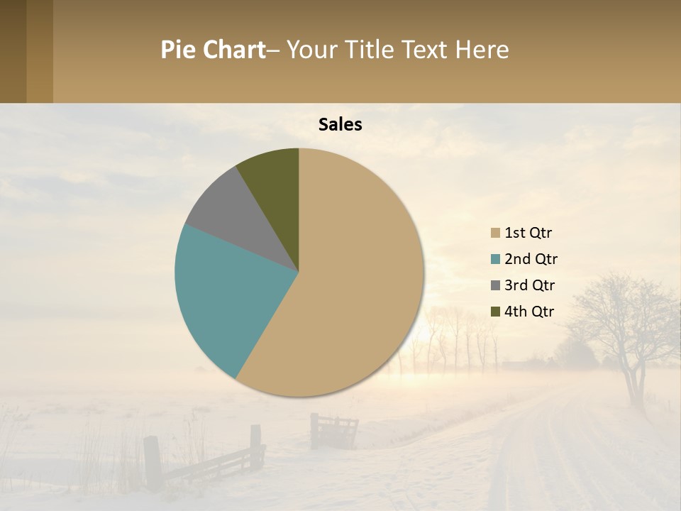 Sand Lifestyle White PowerPoint Template