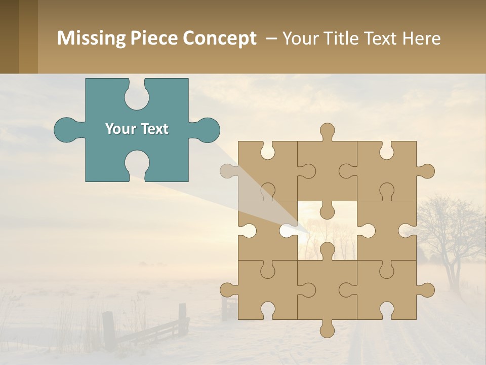 Sand Lifestyle White PowerPoint Template