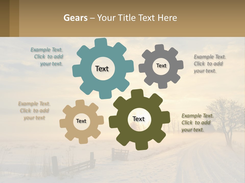 Sand Lifestyle White PowerPoint Template