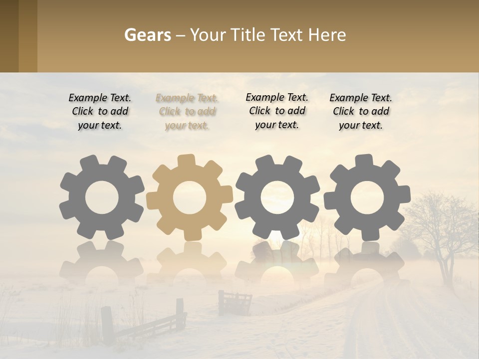 Sand Lifestyle White PowerPoint Template