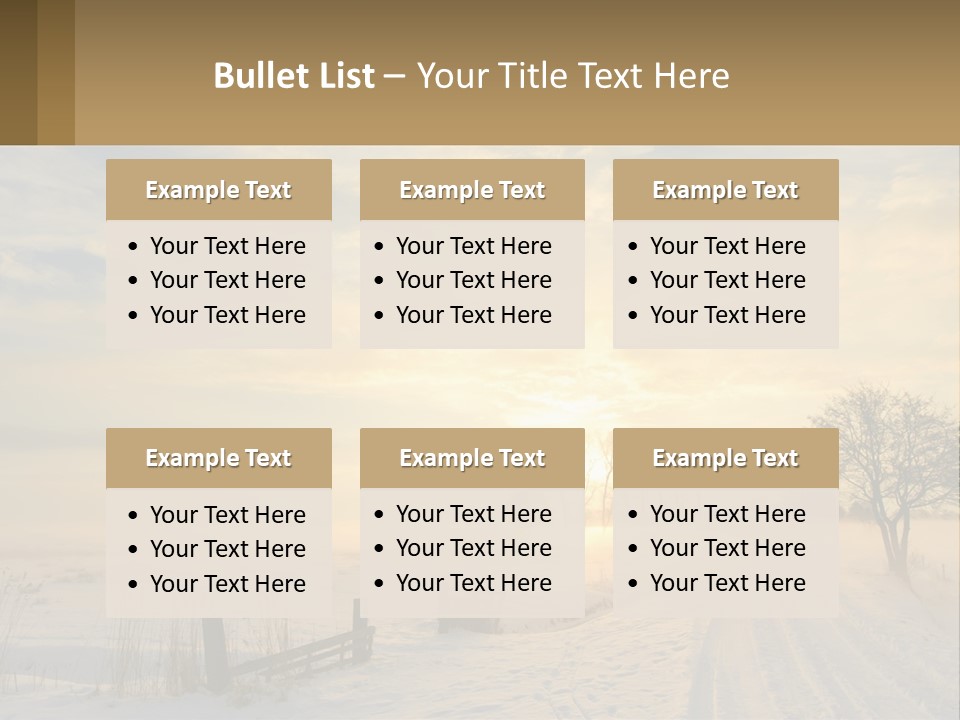 Sand Lifestyle White PowerPoint Template