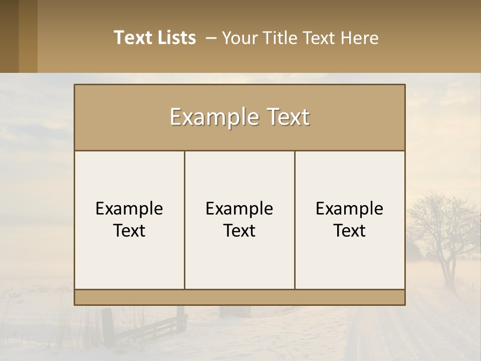 Sand Lifestyle White PowerPoint Template