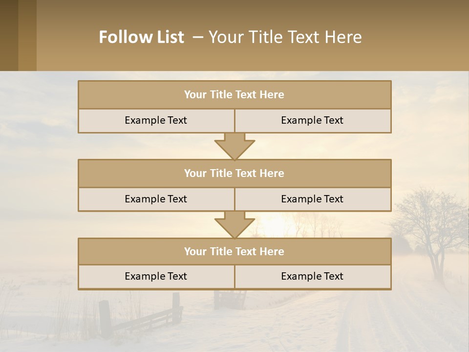 Sand Lifestyle White PowerPoint Template