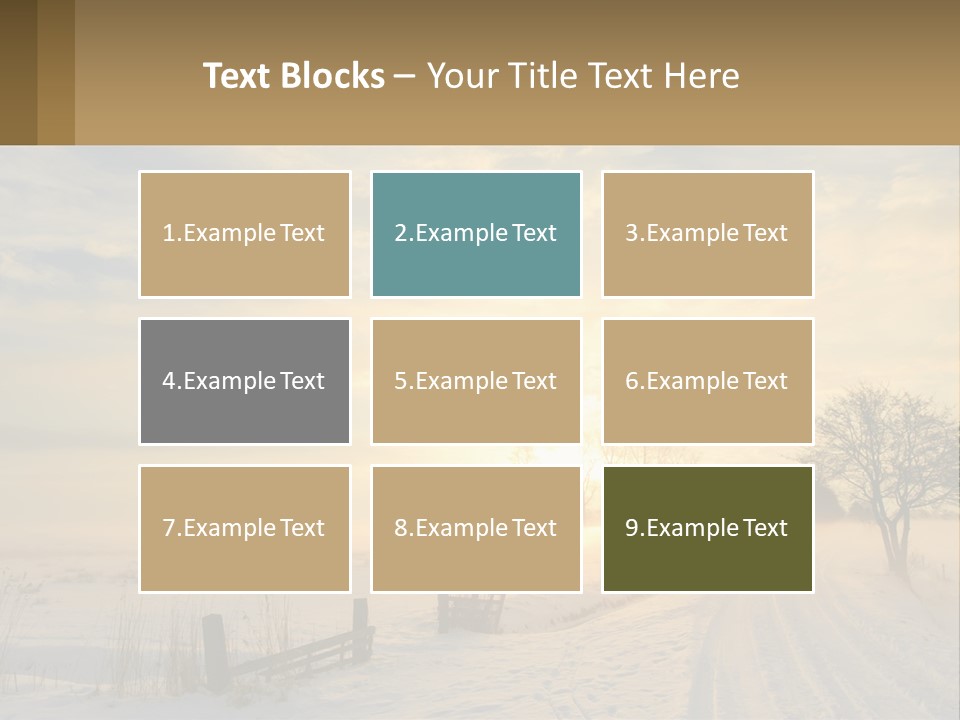 Sand Lifestyle White PowerPoint Template