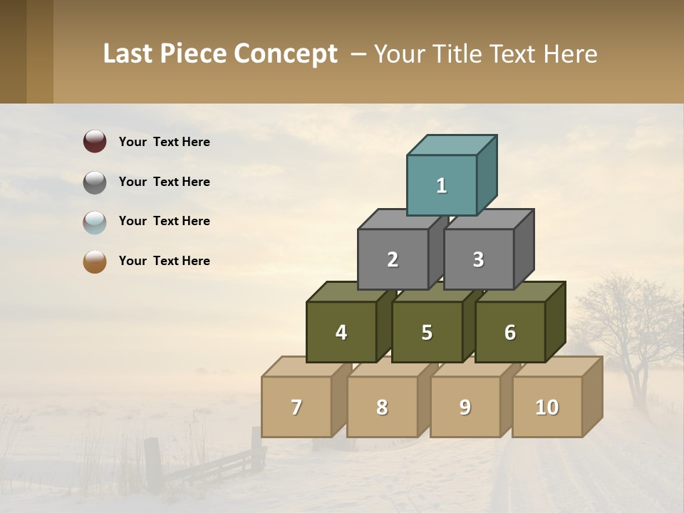 Sand Lifestyle White PowerPoint Template