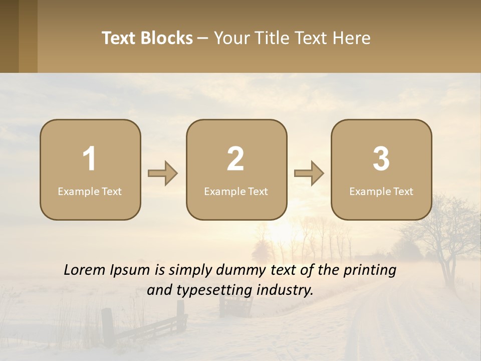 Sand Lifestyle White PowerPoint Template