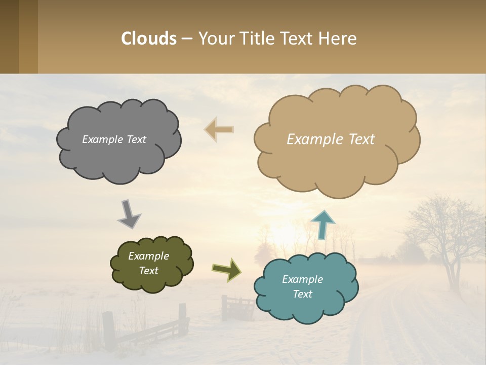 Sand Lifestyle White PowerPoint Template