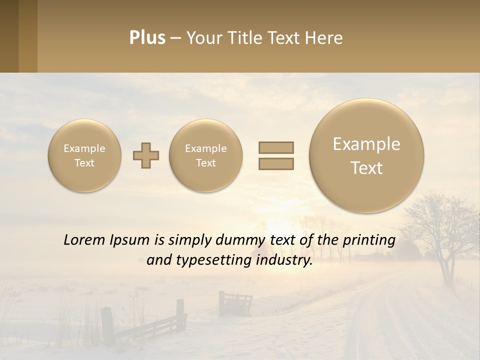 Sand Lifestyle White PowerPoint Template