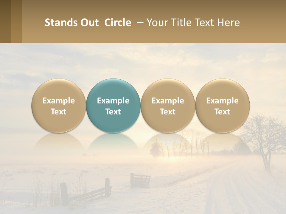Sand Lifestyle White PowerPoint Template
